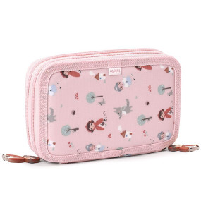 Estojo Plumier Duplo Little Red